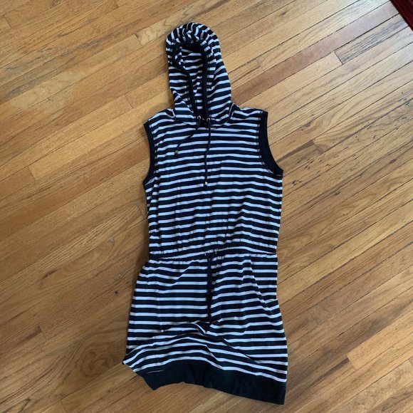 MK Swim Hooded Cover Up Dress - Picture 1 of 2